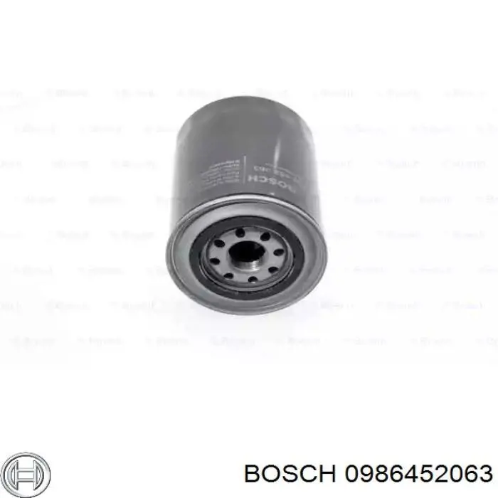 Фільтр масляний 0986452063 Bosch