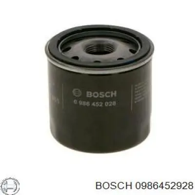 0986452928 Bosch масляный фильтр