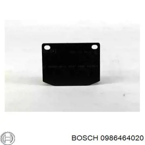 Передние тормозные колодки 0986464020 Bosch