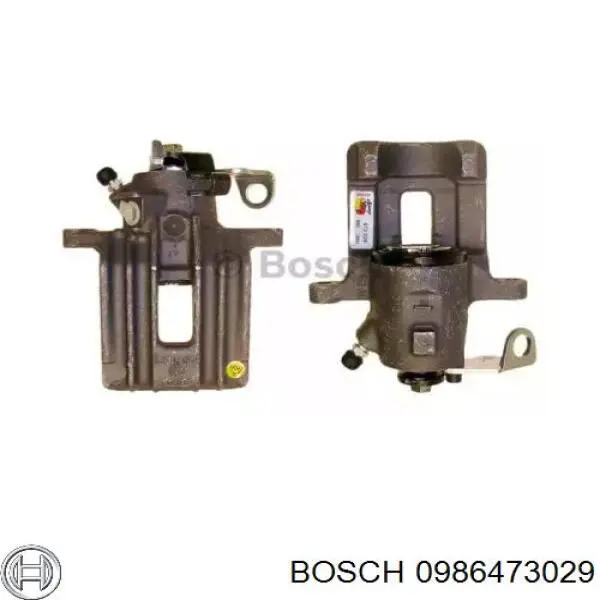 0 986 473 029 Bosch суппорт тормозной задний левый