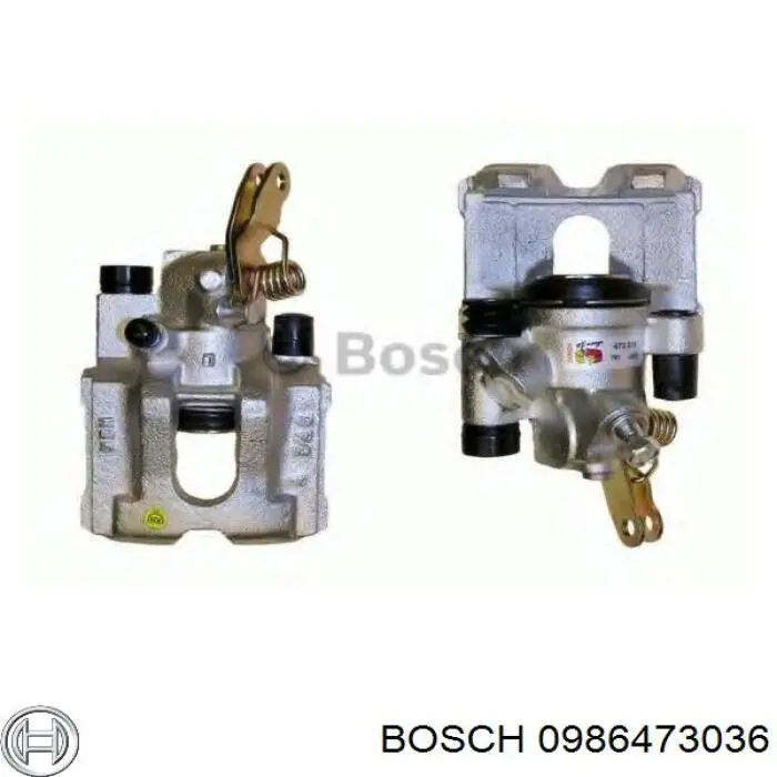 Суппорт тормозной задний левый 0986473036 Bosch