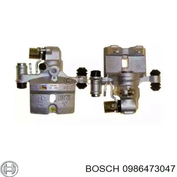 Суппорт тормозной задний левый 0986473047 Bosch