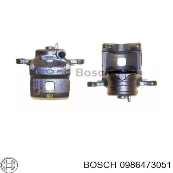 Суппорт тормозной передний левый 0986473051 Bosch