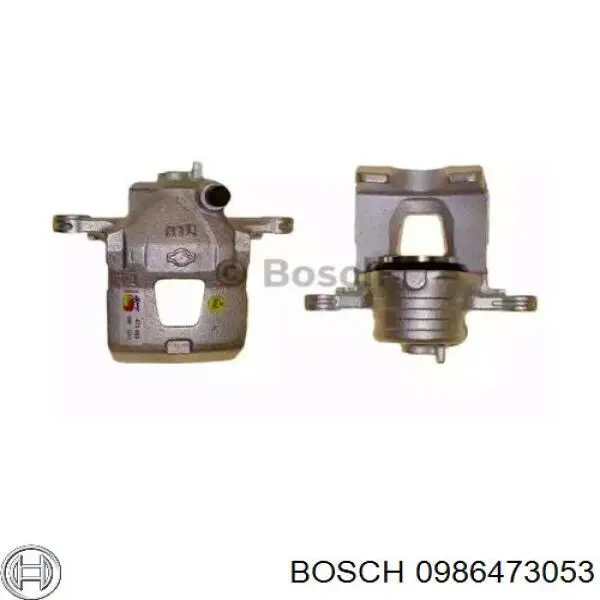 Суппорт тормозной передний левый 0986473053 Bosch