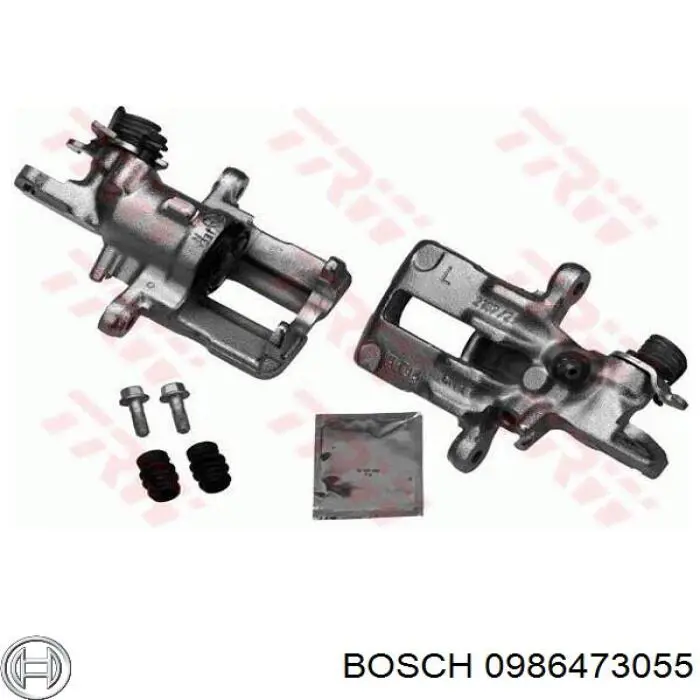 Суппорт задний левый 0986473055 Bosch