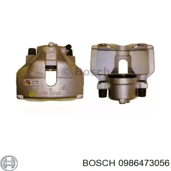 Суппорт тормозной передний левый 0986473056 Bosch