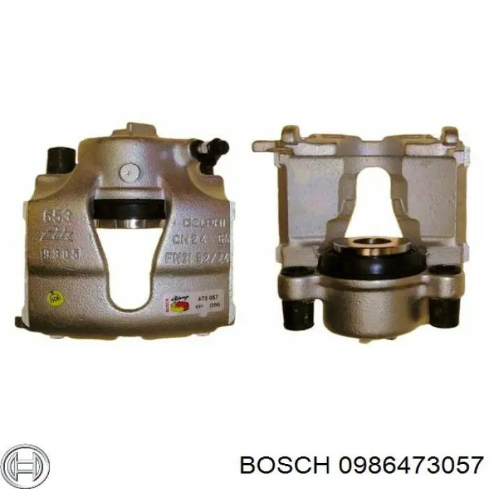Суппорт тормозной передний левый Bosch 0986473057