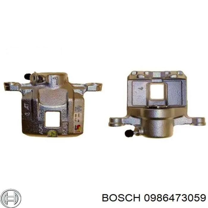 0 986 473 059 Bosch суппорт тормозной задний левый