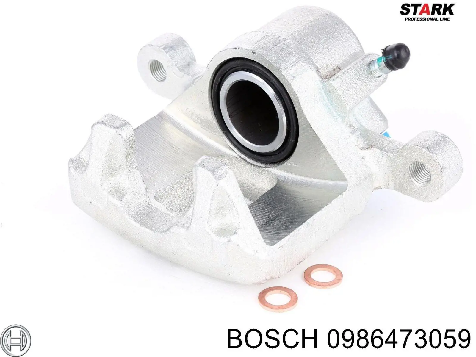 Купить 0986473059 Bosch Суппорт задний левый