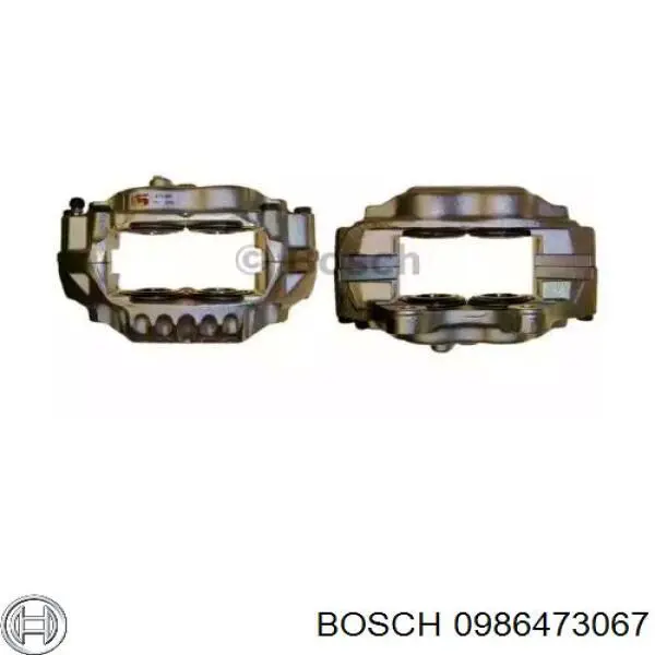 Суппорт тормозной передний левый 0986473067 Bosch