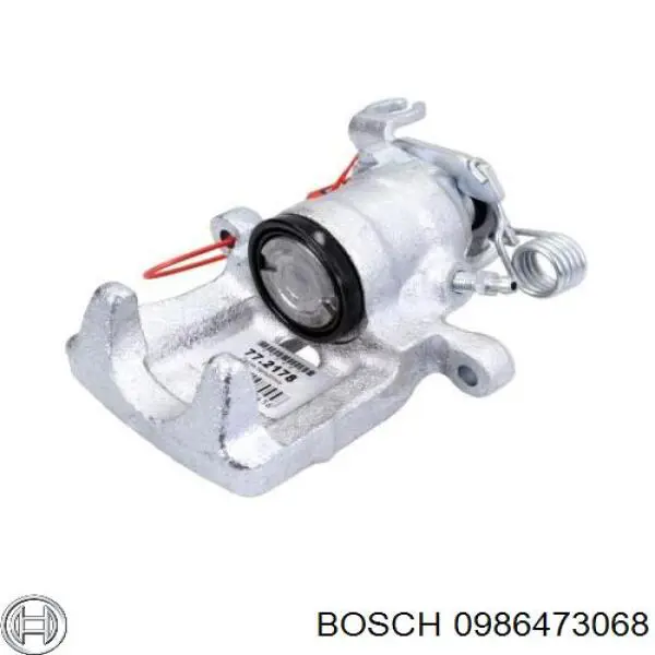 Суппорт тормозной левый задний Bosch 0986473068