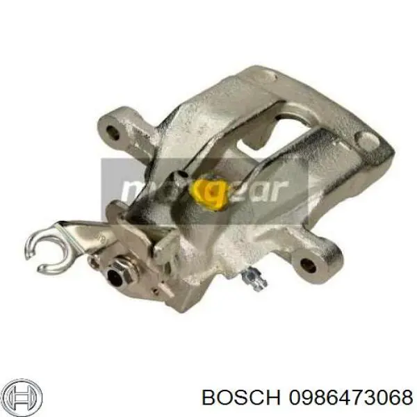 Купить 0986473068 Bosch Суппорт задний левый