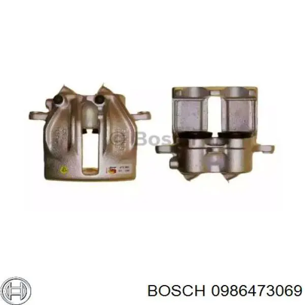 Суппорт тормозной передний левый 0986473069 Bosch