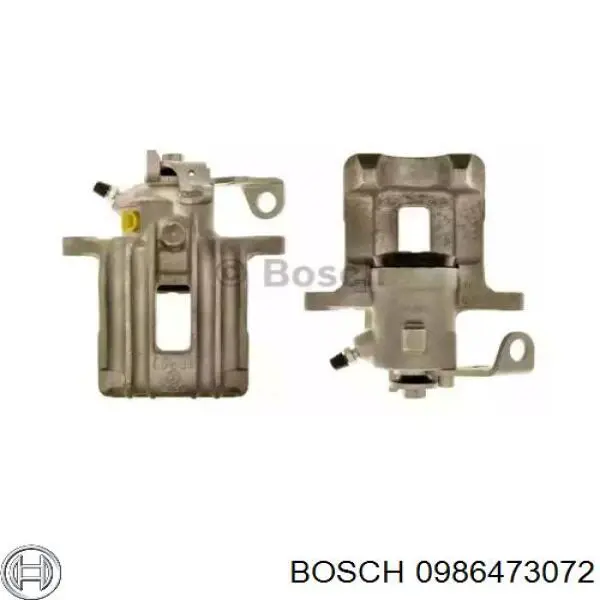 0 986 473 072 Bosch суппорт тормозной задний левый
