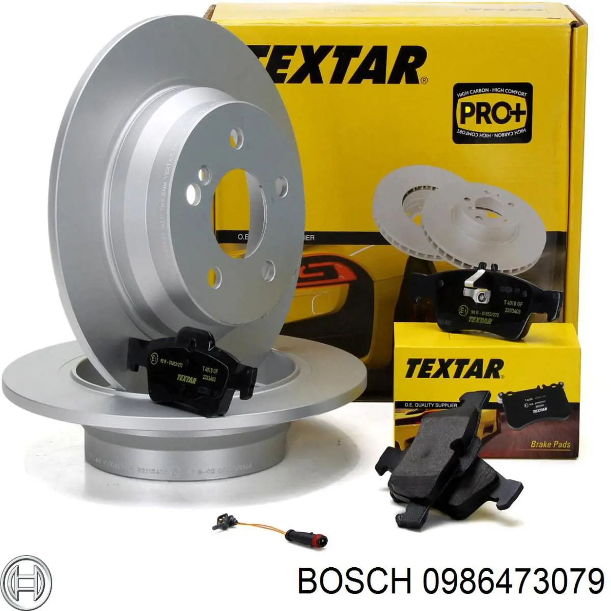 Суппорт тормозной передний левый Bosch 0986473079