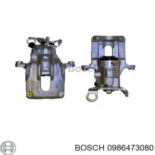 0986473080 Bosch суппорт тормозной задний левый