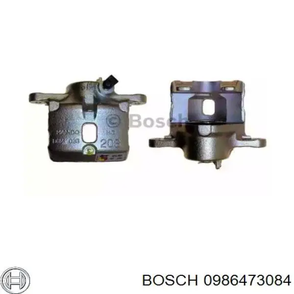 Суппорт тормозной передний левый 0986473084 Bosch