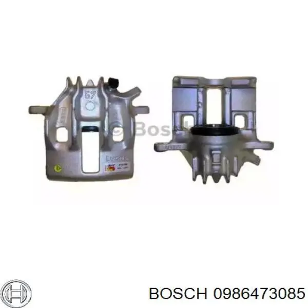 Суппорт тормозной передний левый 0986473085 Bosch