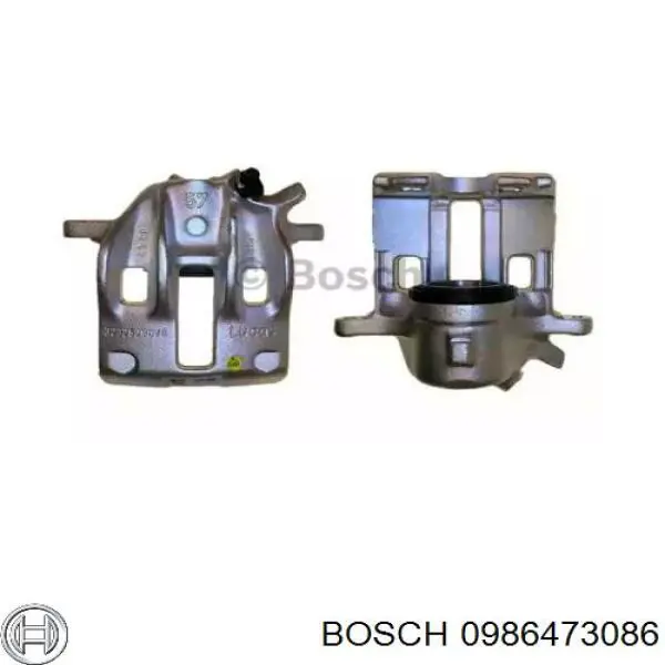 0 986 473 086 Bosch суппорт тормозной передний левый