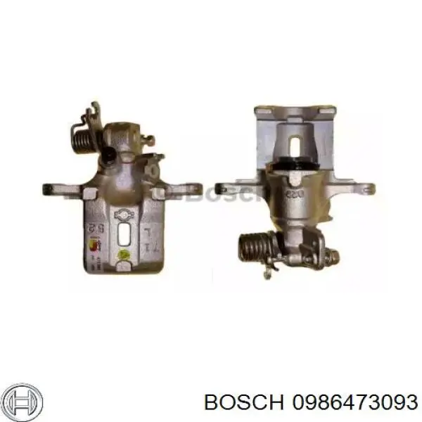 Суппорт тормозной задний левый 0986473093 Bosch