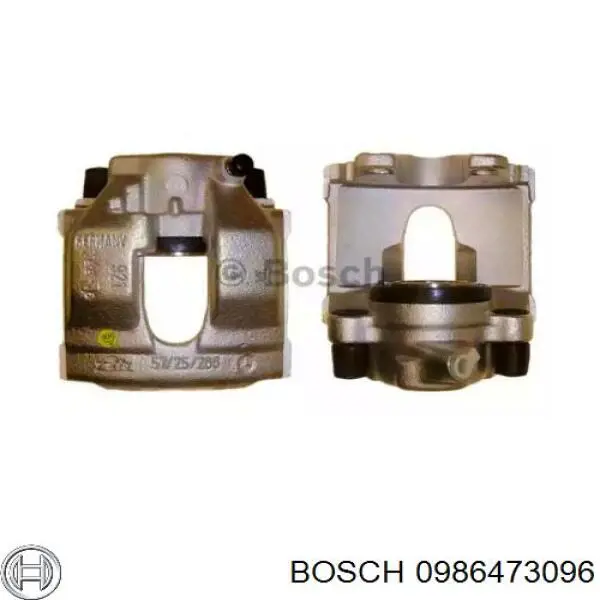 Суппорт тормозной передний левый 0986473096 Bosch