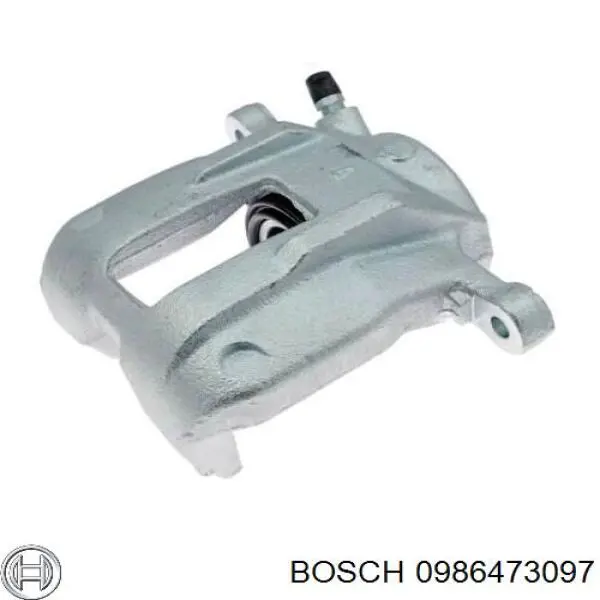 Суппорт тормозной передний левый 0986473097 Bosch