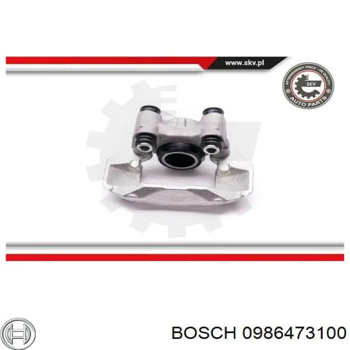 Суппорт тормозной передний левый 0986473100 Bosch