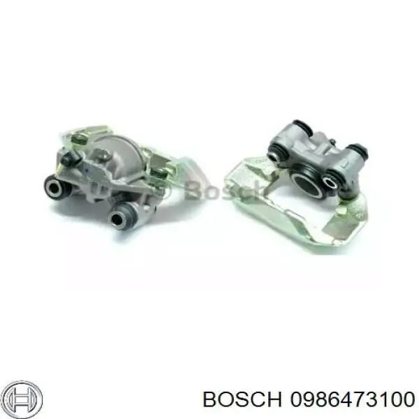 Суппорт тормозной передний левый Bosch 0986473100