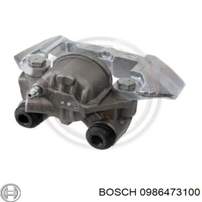 0986473100 Bosch Суппорт тормозной, передний, левый