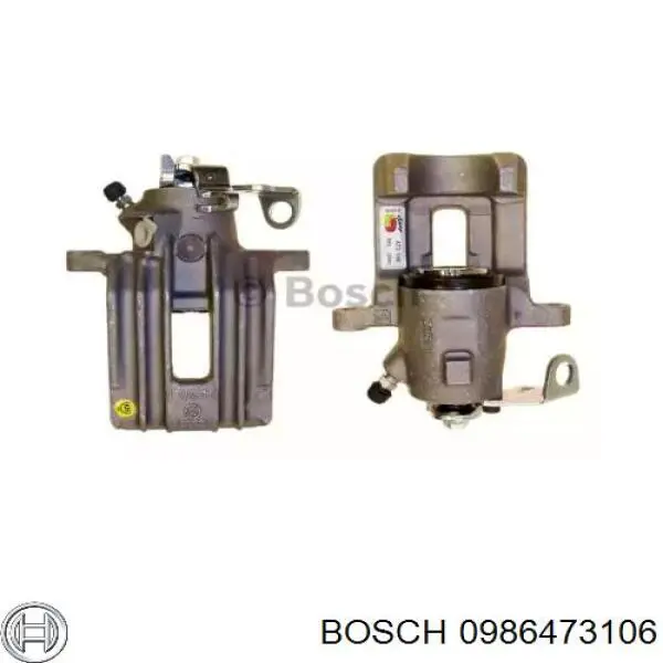 Суппорт тормозной задний левый 0986473106 Bosch