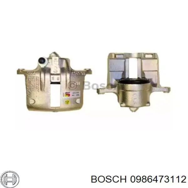 Суппорт тормозной передний левый 0986473112 Bosch