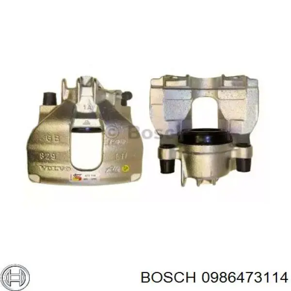 0 986 473 114 Bosch суппорт тормозной передний левый