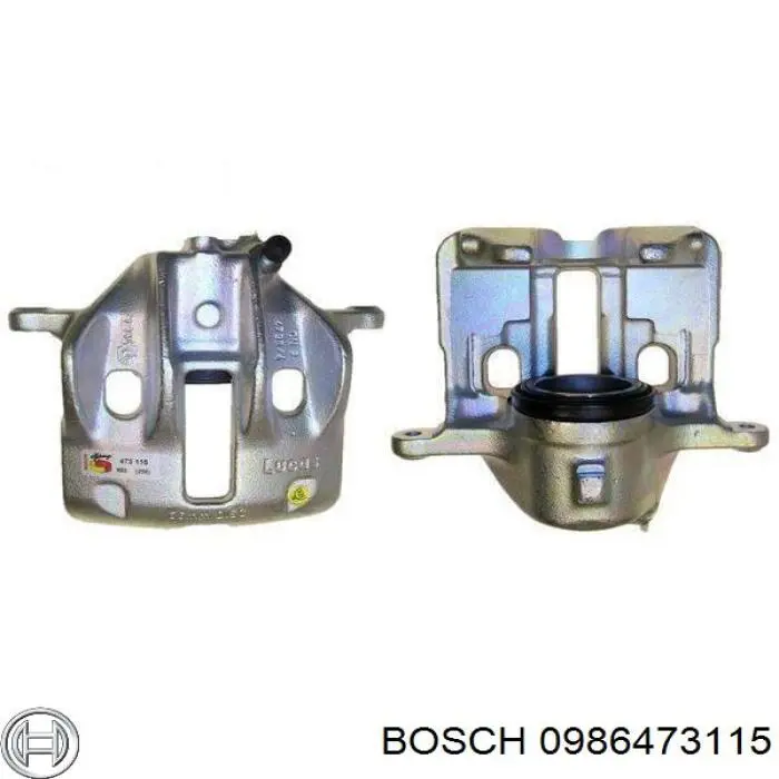 Суппорт тормозной передний левый 0986473115 Bosch