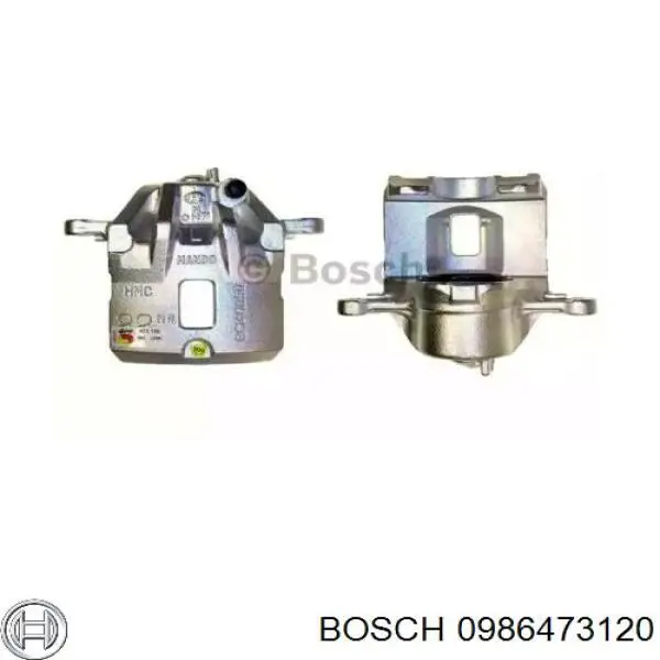 Суппорт тормозной передний левый 0986473120 Bosch