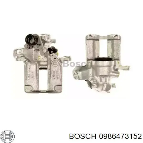 Суппорт тормозной задний левый 0986473152 Bosch