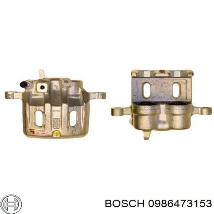 Суппорт тормозной передний левый 0986473153 Bosch