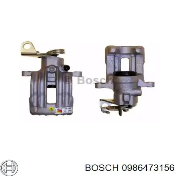 0 986 473 156 Bosch суппорт тормозной задний левый