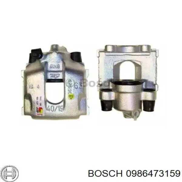 0986473159 Bosch суппорт тормозной задний левый
