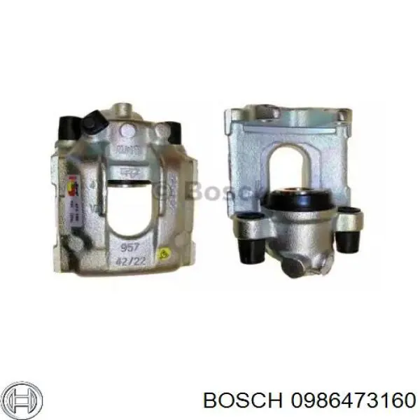 Суппорт тормозной задний левый 0986473160 Bosch