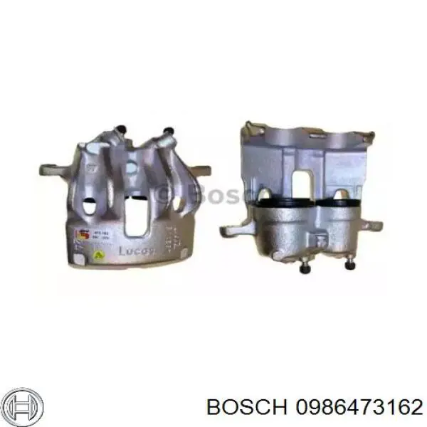 Суппорт тормозной передний левый Bosch 0986473162