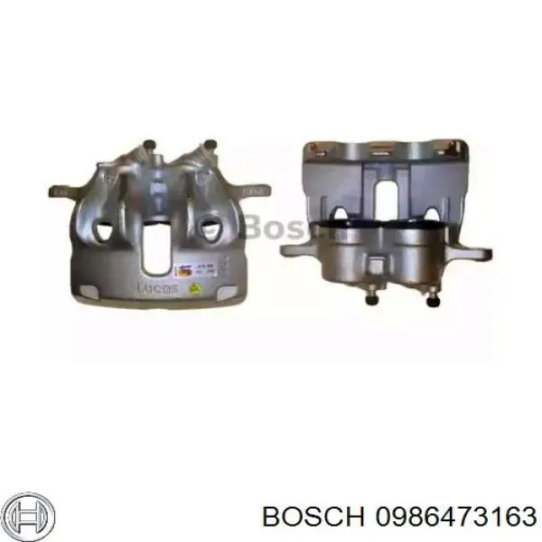 0 986 473 163 Bosch суппорт тормозной передний левый