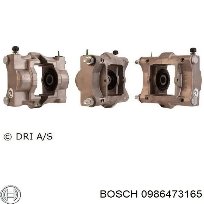 Купить 0986473165 Bosch Суппорт задний левый
