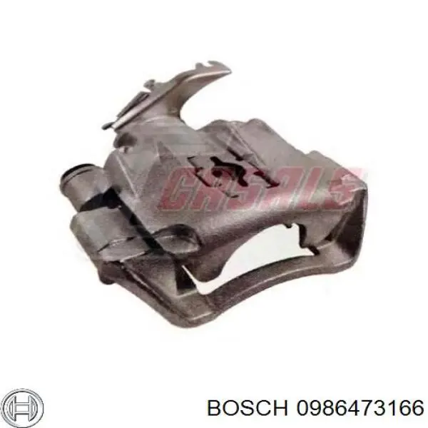 Купить 0986473166 Bosch Суппорт задний левый