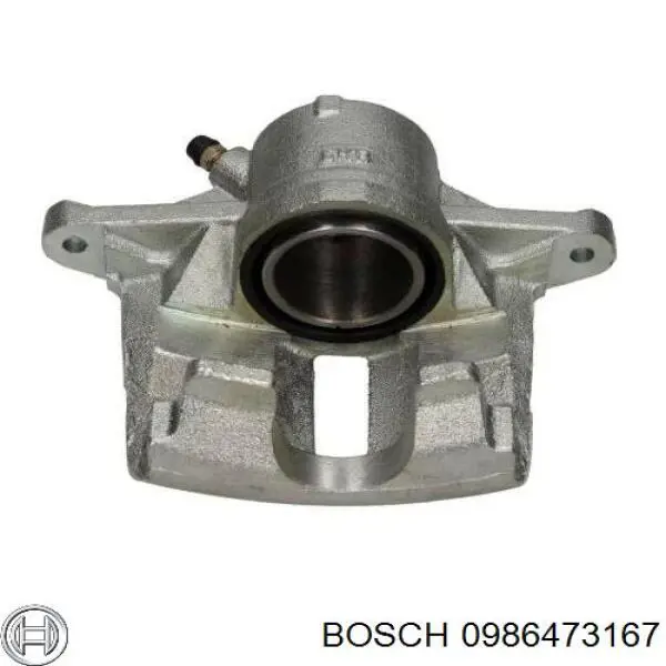 Купить 0986473167 Bosch Суппорт тормозной передний левый