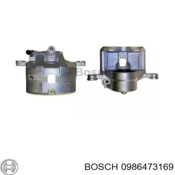 Суппорт тормозной передний левый 0986473169 Bosch