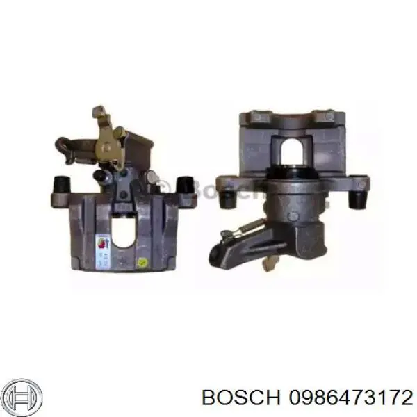 0 986 473 172 Bosch суппорт тормозной задний левый