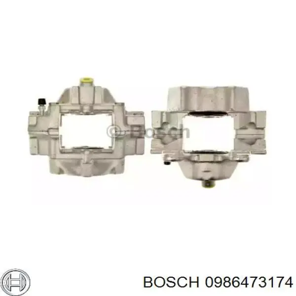 Суппорт тормозной задний левый 0986473174 Bosch