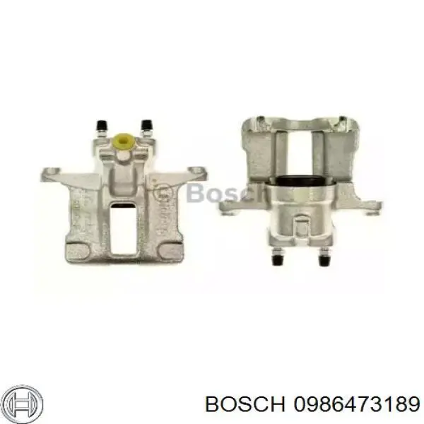 Суппорт тормозной задний правый 0986473189 Bosch