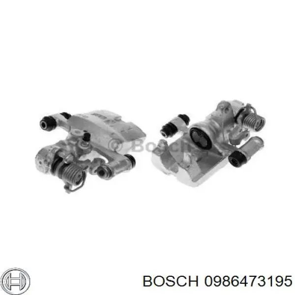 Суппорт тормозной задний левый 0986473195 Bosch