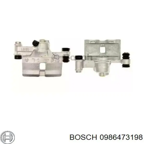 Суппорт тормозной задний левый 0986473198 Bosch